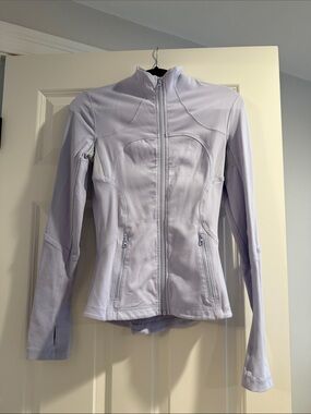lululemon athletica Light Lilac Full-Zip Bomber Jacket